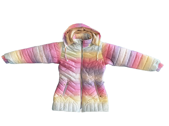 Chompa "Aurora" 360° – Edición Arcoíris Texturizado